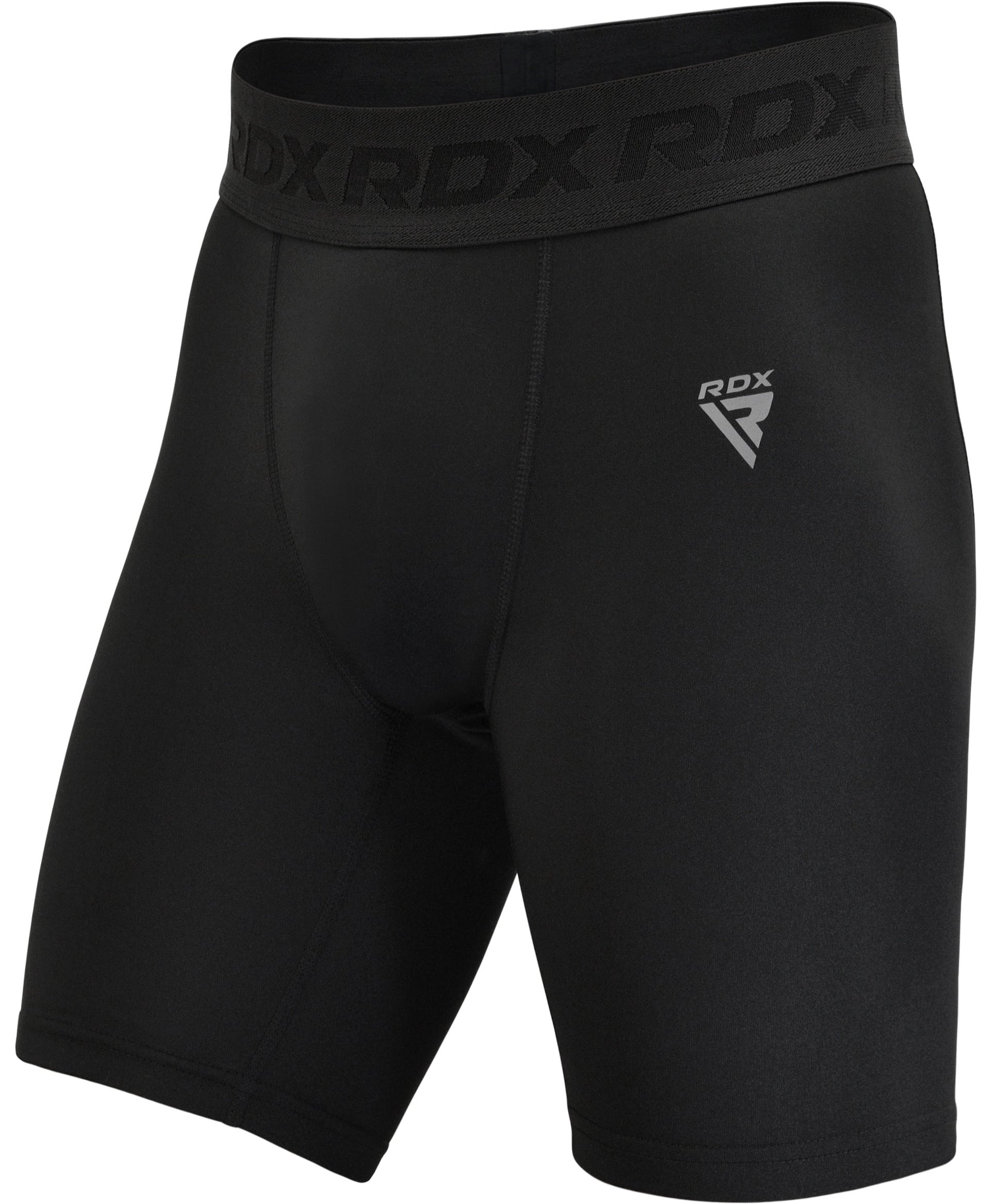 RDX T15 Black Compression Shorts - Buds Fitness