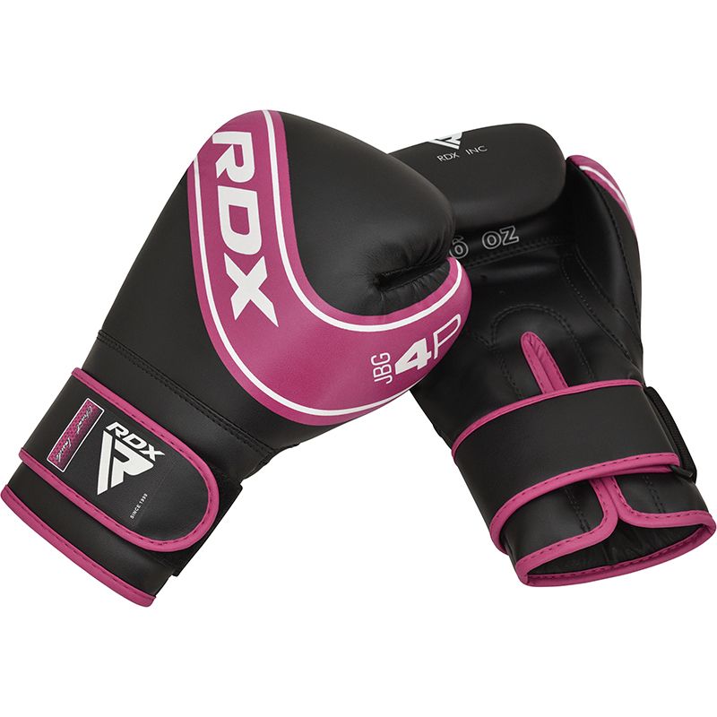 RDX Kids 4B Robo Pink/Black Boxing Gloves 6oz