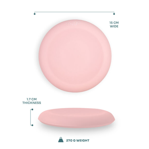 Dimensions for pink jelly support pad