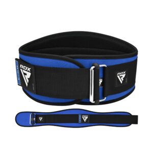 RDX, Original 6 Adjustable Weightlifting belt with lumbar back support -  Buds Fitness