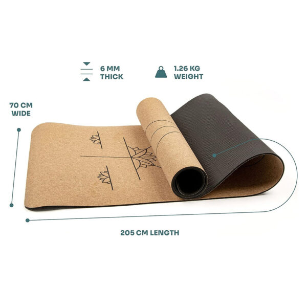 Dimensions of the Extra Large Yoga Alignment Mat