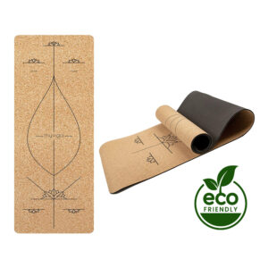 Cork Yoga Alignment Mat - Extra Large by Myga Yoga