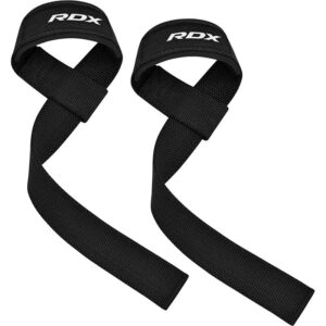 Black weight lifting straps