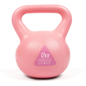 12kg Pink Kettlebell - Ideal for home use