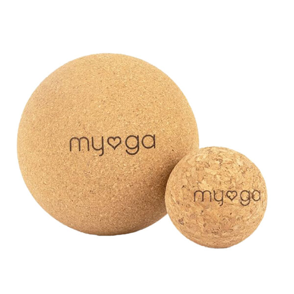 Trigger Point Cork Massage Ball, available in two sizes
