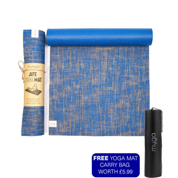 FREE yoga carry mat worth £5.99 with Jute Yoga Mat use discount code free-yoga-mat