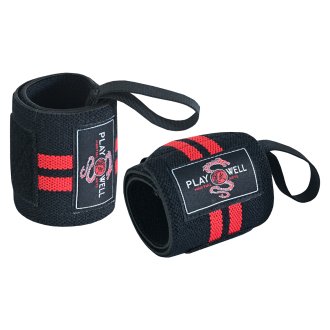 Playwell 17" Wrist Wraps WITH Thumb Loop