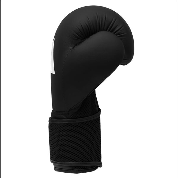 Adidas Hybrid 25 Black Boxing Glove Thumb side view