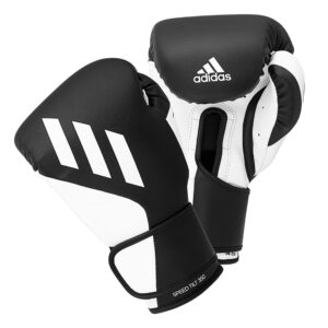 Adidas Speed Tilt 350 Boxing Gloves in Black