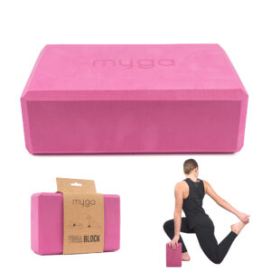 Purple Lightweight Yoga Block