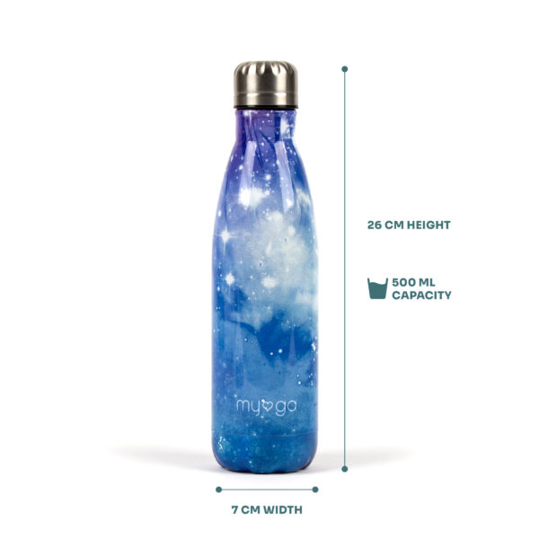 Insulated Water Bottle, Dimensions