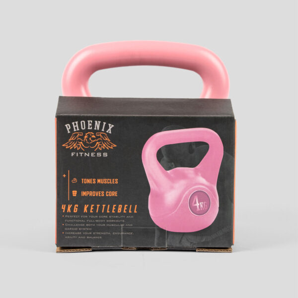 4kg Pink Kettlebell boxed]