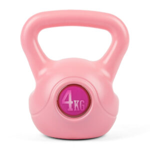 4kg Vinyl Pink Kettlebell