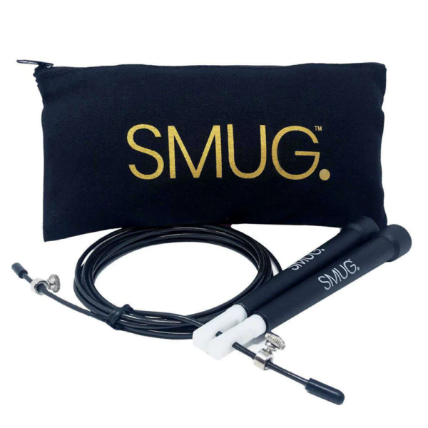 Adjustable Skipping Rope, complete with stunning Smug carry bag