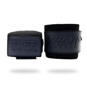 All black 16 inch Tuff Wraps Wrist Straps