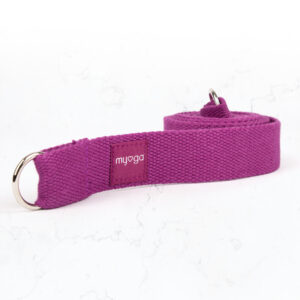 Purple 2 in 1 Yoga Strap