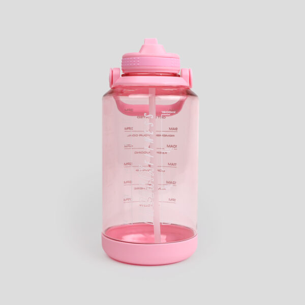 Pink motivational bottle