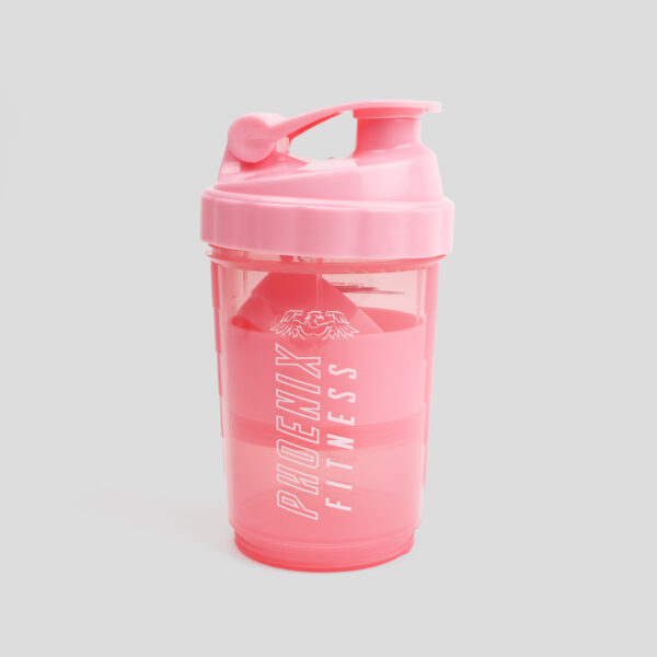 Pink Protein Shaker stored