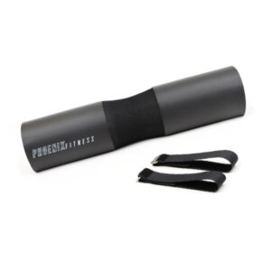 Black barbell pad by Phoenix Fitness