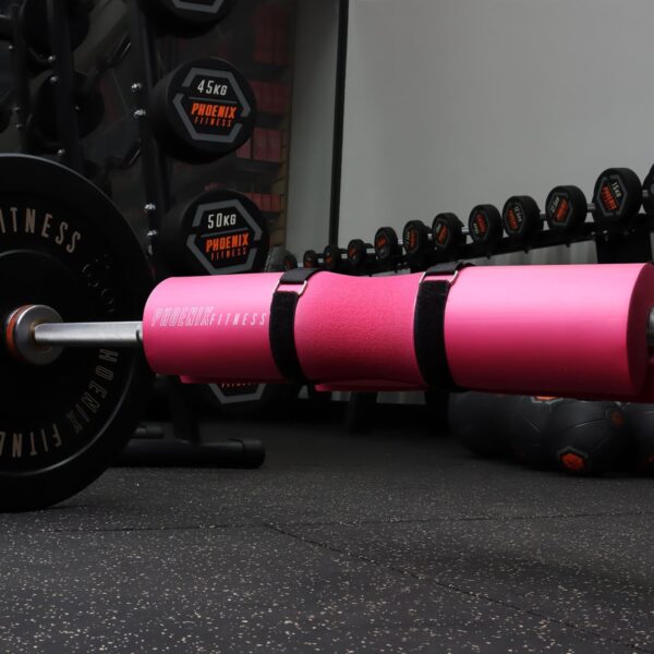 Pink Barbell hip thruster pad