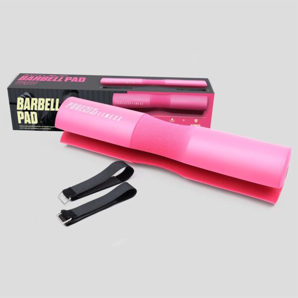 Pink barbell retail packaging