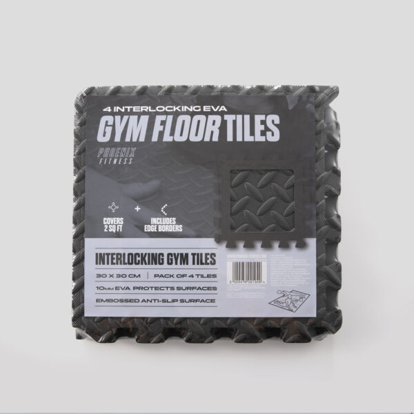 Image of how the 30cm x 30cm gym mats arrive