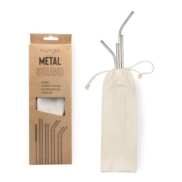 Myga metal straws.