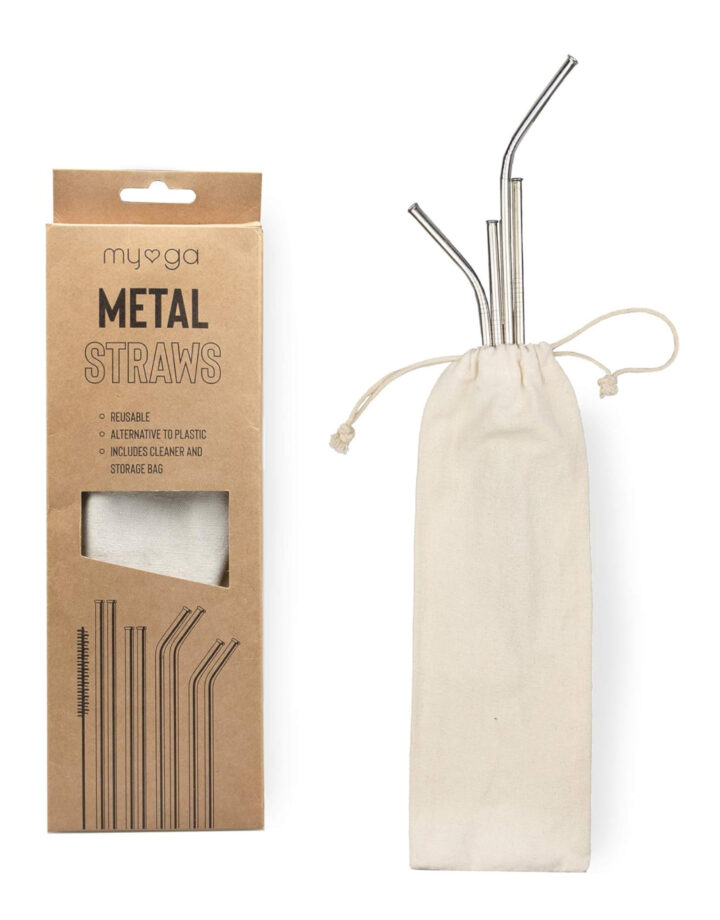 Myga metal straws.