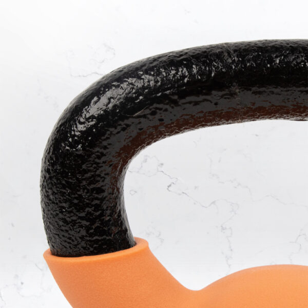 8kg Cast Iron Kettlebell handle close us