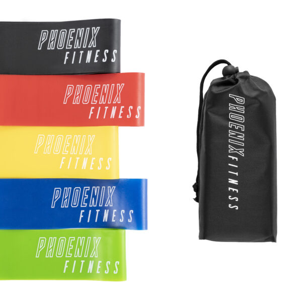 Phoenix Fitness TPR Resistance Bands and carry bag